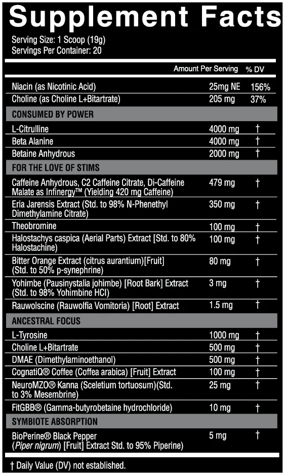 NutriFitt SYMBIOTE Pre-Workout