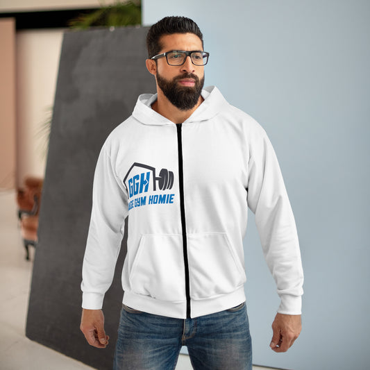 HIGH STIM SATURDAY - Zip Hoodie (AOP)