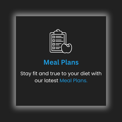 Meal/Nutrition Plans