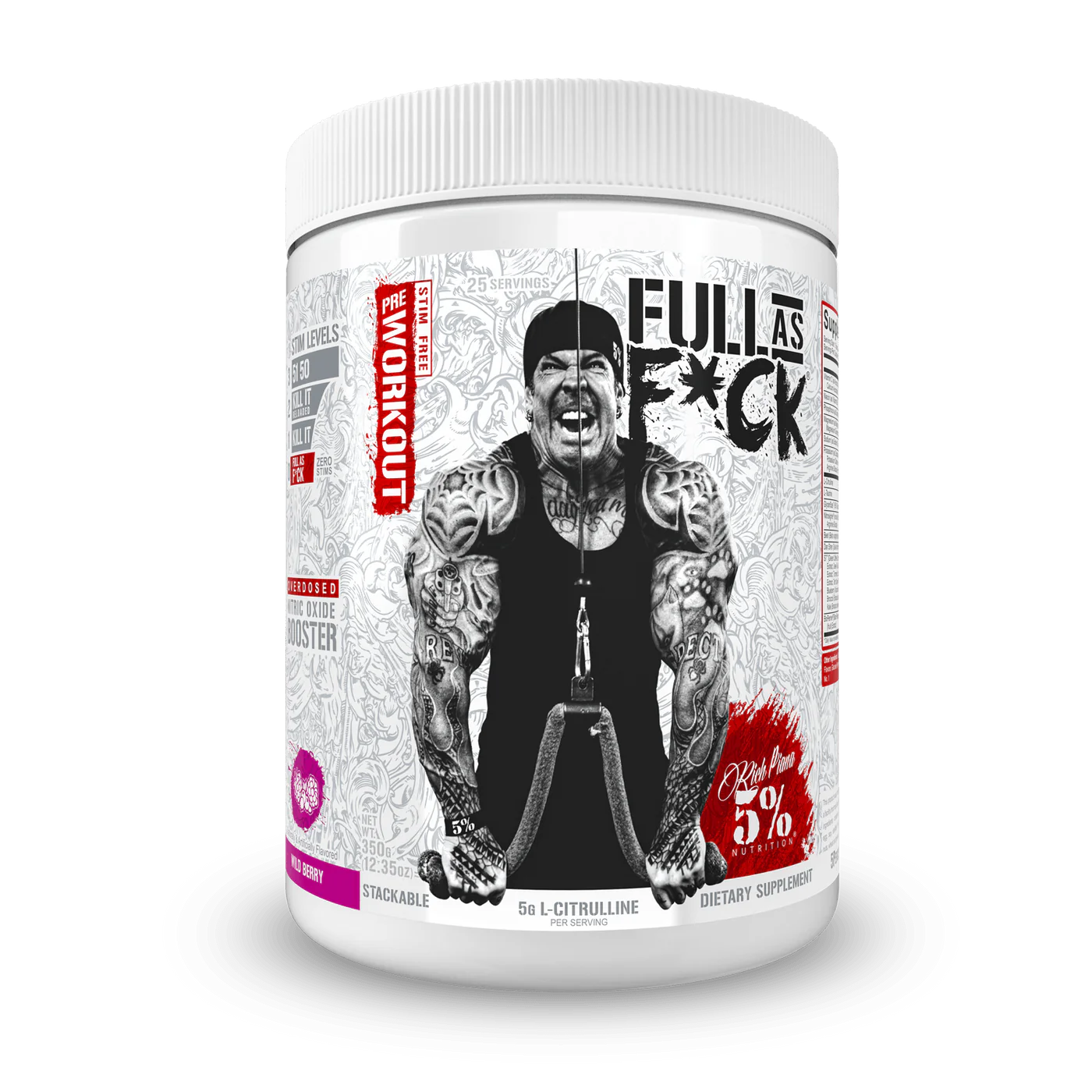 5% Nutrition FULL AS F*CK Pre-Workout